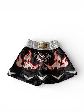 RICH KIDS Women’s Eyes Muay Thai Boxing Shorts Size Large